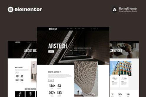 Cover-Arstech-Template-Elementor-Kit