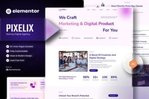 Pixelix-Elementor-Cover