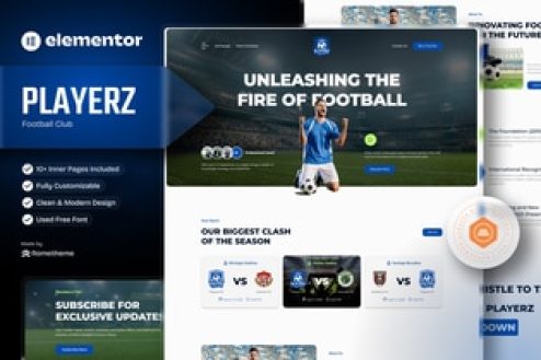 Playerz-Elementor-Cover