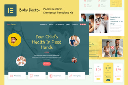 cover-baby-doctor-elementor-pro-template-kit